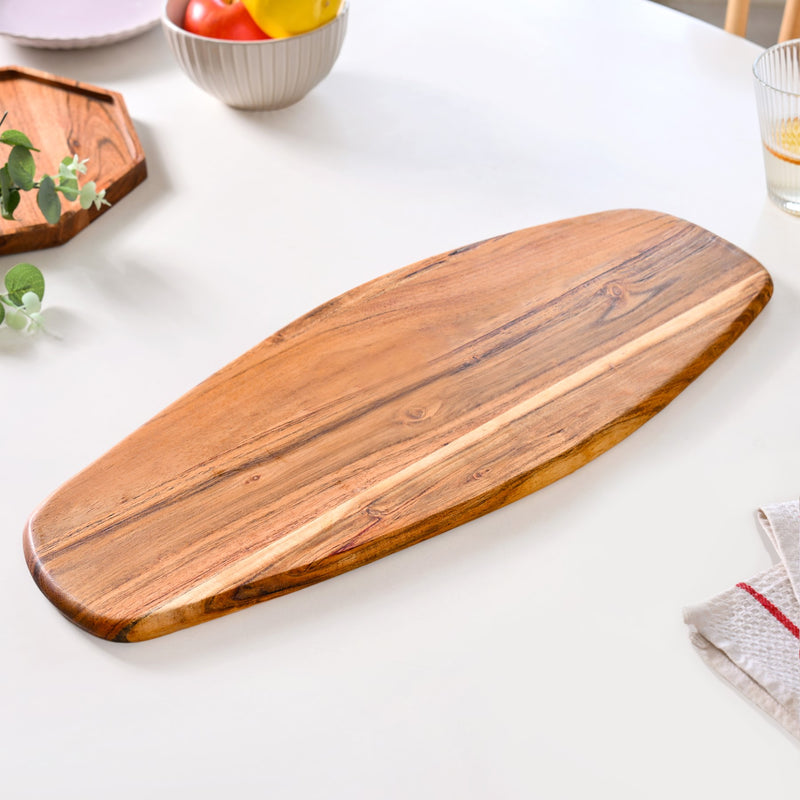 Flat Wood Platter