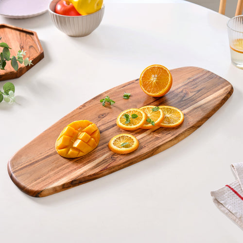 Flat Wood Platter