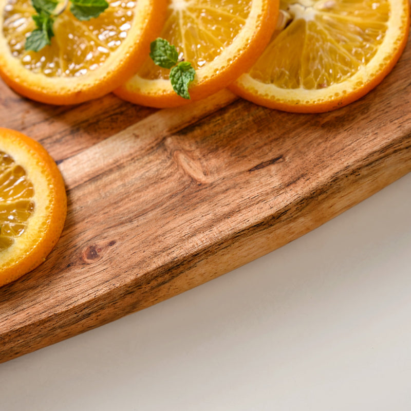Flat Wood Platter