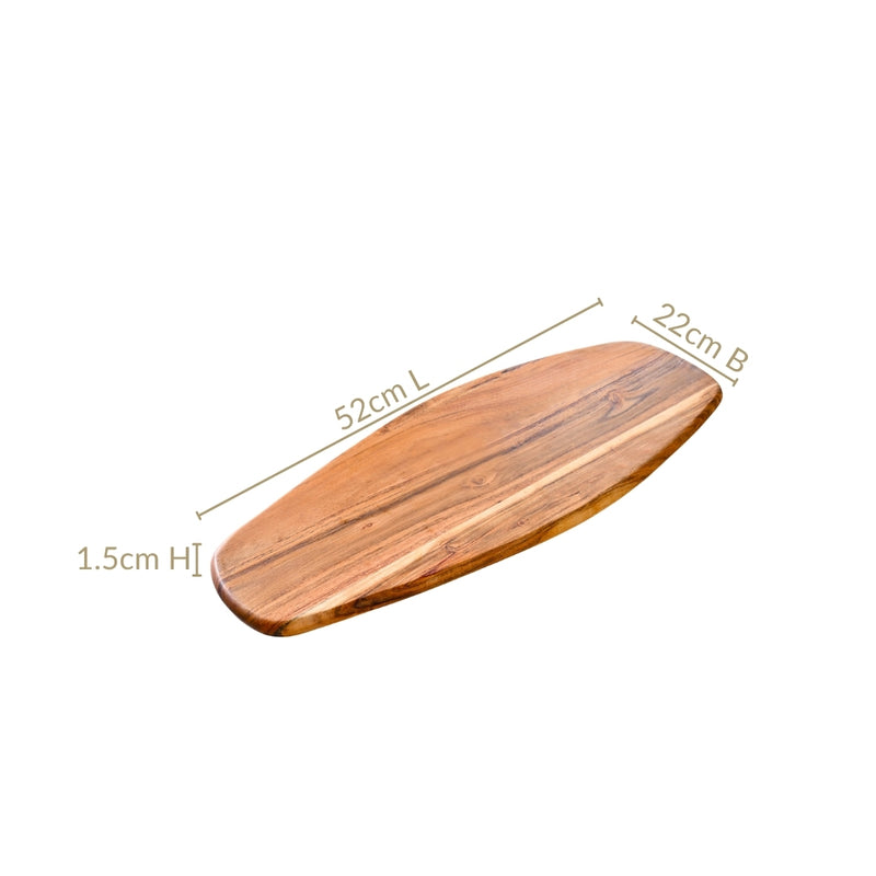Flat Wooden Platter
