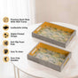 Fleure Heritage Tray Set Of 2