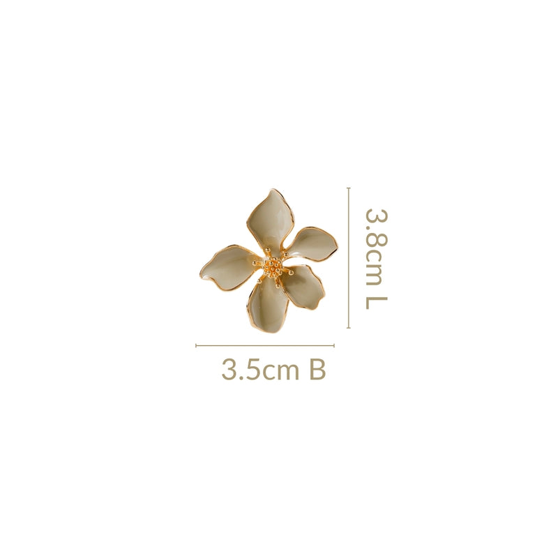 Flora Studs Sage
