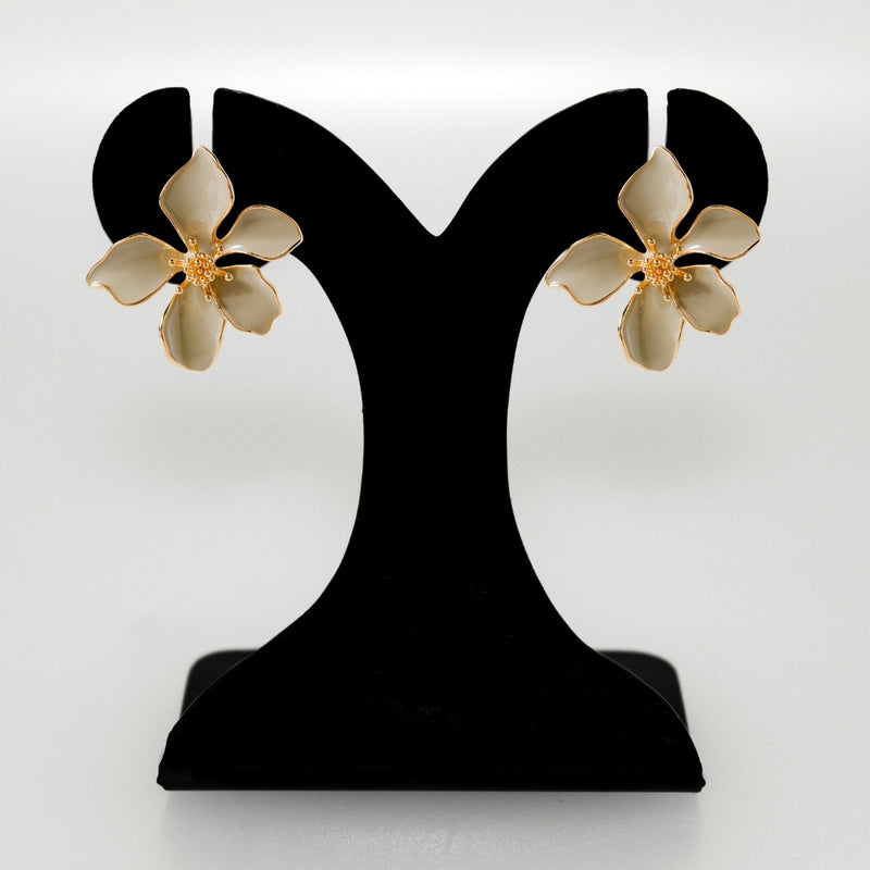 Flora Studs Sage