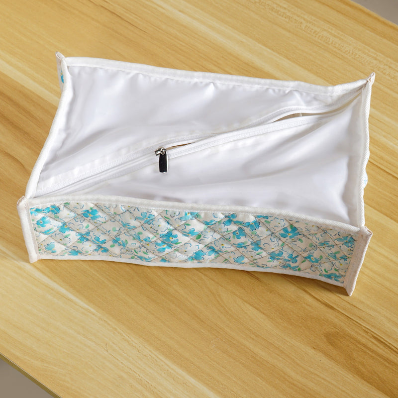 FloraFold Wardrobe Organizer Set Of 2 In Blue