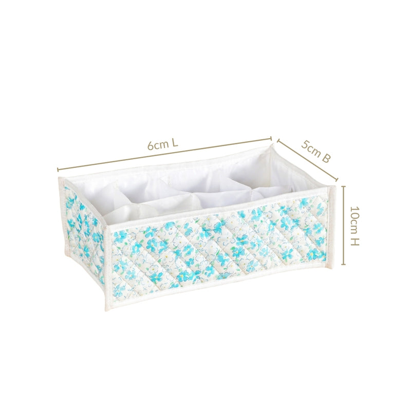 FloraFold Wardrobe Organizer Set Of 2 In Blue