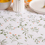 Floral Cotton Table Cover For 8 Seater