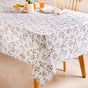 Floral Cotton Table Cover For 8 Seater