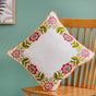 Floral Muse Embroidered Cushion Cover 40x40cm
