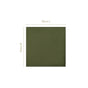 Floral Rouge Cotton Table Napkin Olive Green Set Of 6