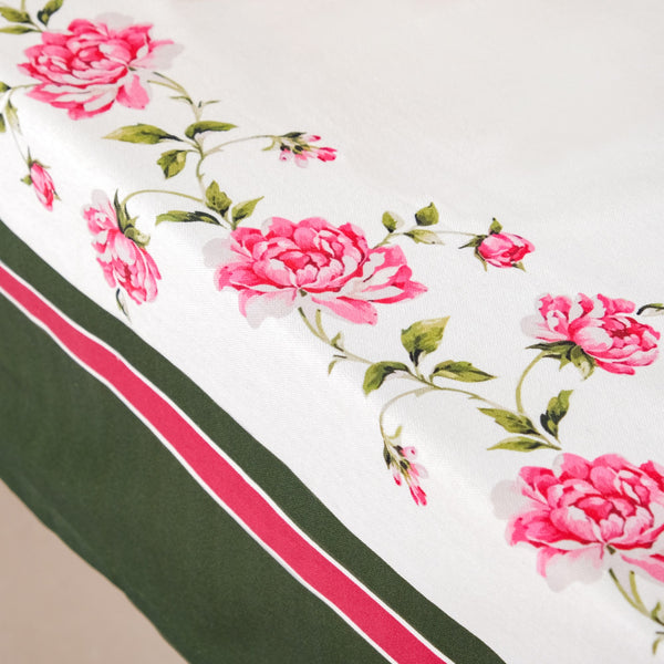 Floral Rouge Luxe 6 Seater Table Cloth 207x160cm