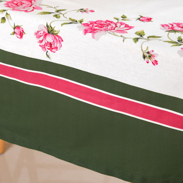 Floral Rouge Luxe 6 Seater Table Cloth 207x160cm
