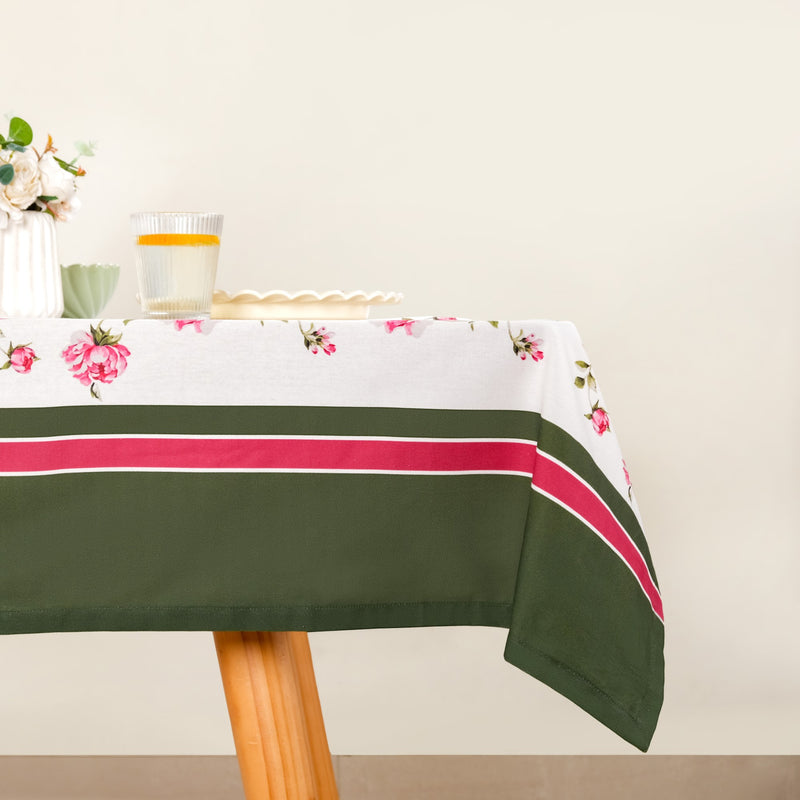 Floral Rouge Luxe 6 Seater Table Cloth 207x160cm