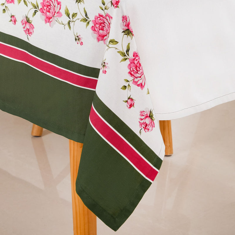 Floral Rouge Luxe 8 Seater Table Cloth 270x160cm