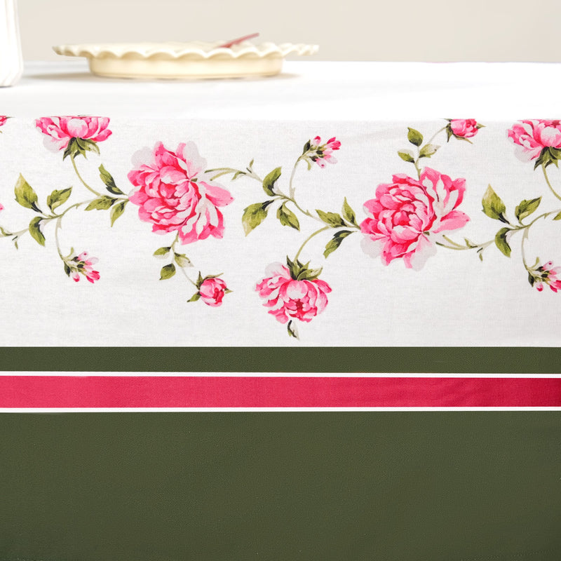 Floral Rouge Luxe 8 Seater Table Cloth 270x160cm