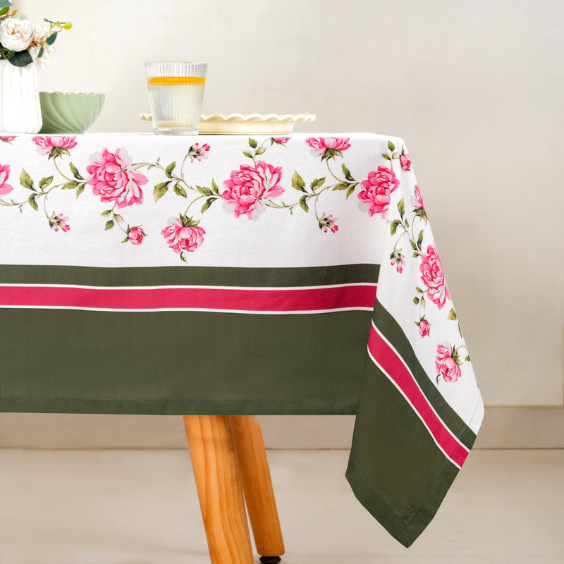 Floral Rouge Luxe 8 Seater Table Cloth 270x160cm