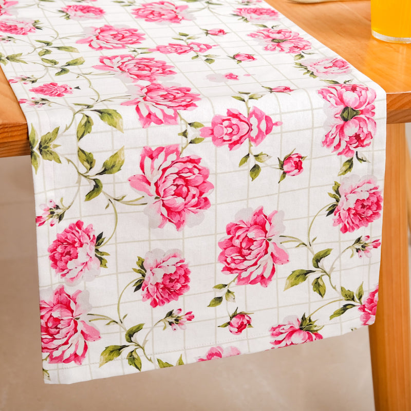 Floral Rouge Luxe 8 Seater Table Runner 265x36cm
