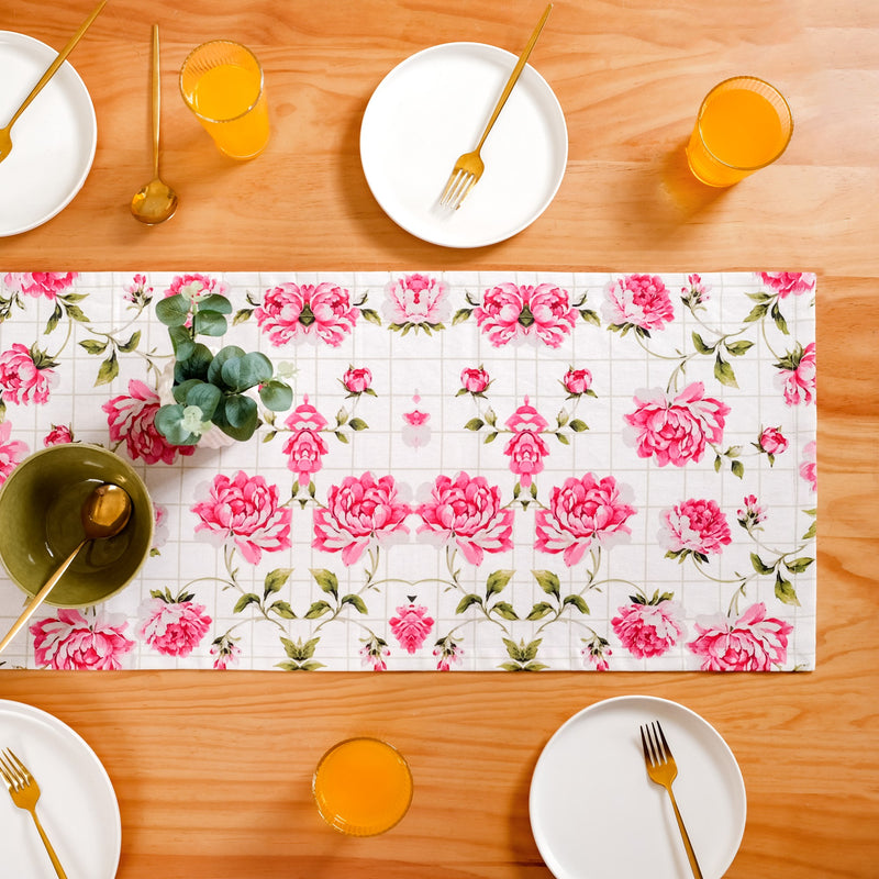 Floral Rouge Luxe 8 Seater Table Runner 265x36cm