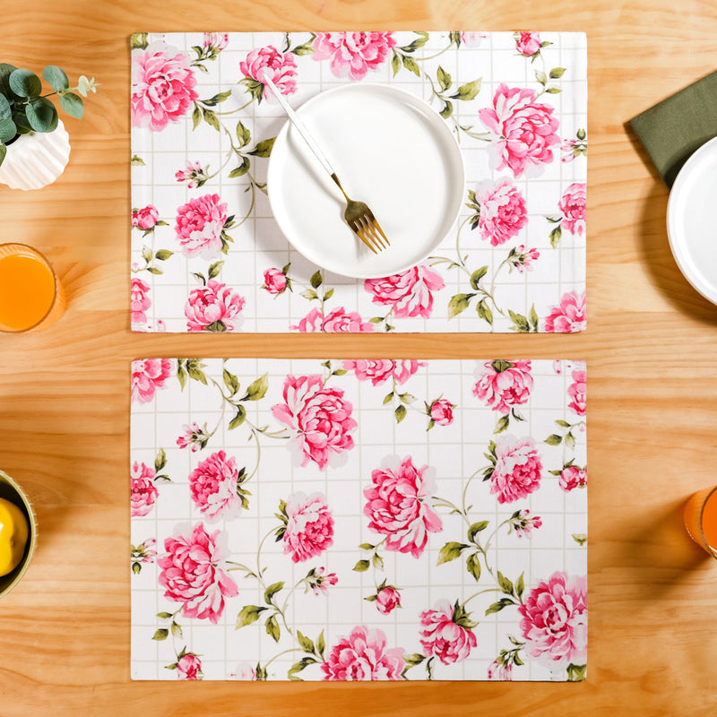 Floral Rouge Pure Cotton Table Mat Set Of 6