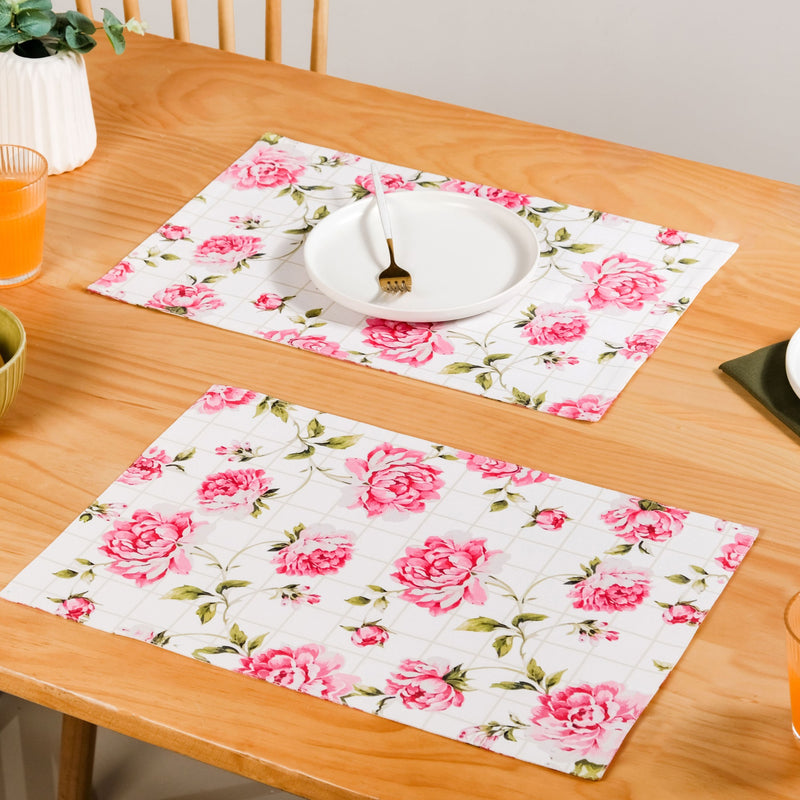 Floral Rouge Pure Cotton Table Mat Set Of 6