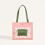 Floral Canvas Tote Bag