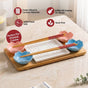 Sushi Serving Set With Plate Bowl Tray Chopsticks