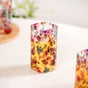 Garden Rose Printed Glass Tumbler Set Of 4 340ml