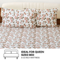 Florence Meadow Pure Cotton Queen Size Bedding Set 254x229cm