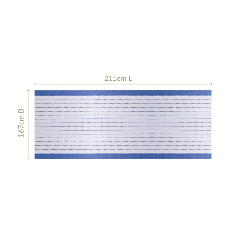 Florina 6 Seater Pure Cotton Tablecloth 215x167cm