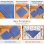 Florina Cotton Table Napkin Set Of 4