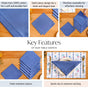 Florina Cotton Table Napkin Set Of 6