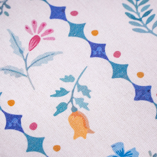 Florina Pure Cotton 6 Seater Runner 190x36cm