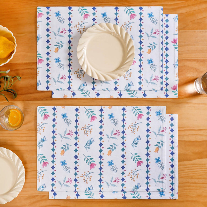Florina Reversible Table Mat Set Of 4