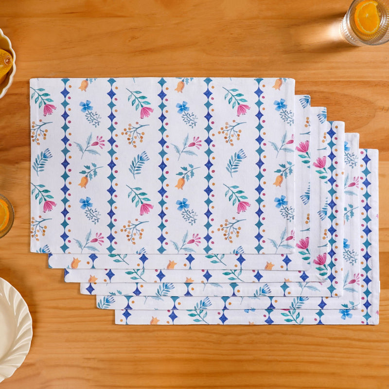 Florina Reversible Table Mat Set Of 6