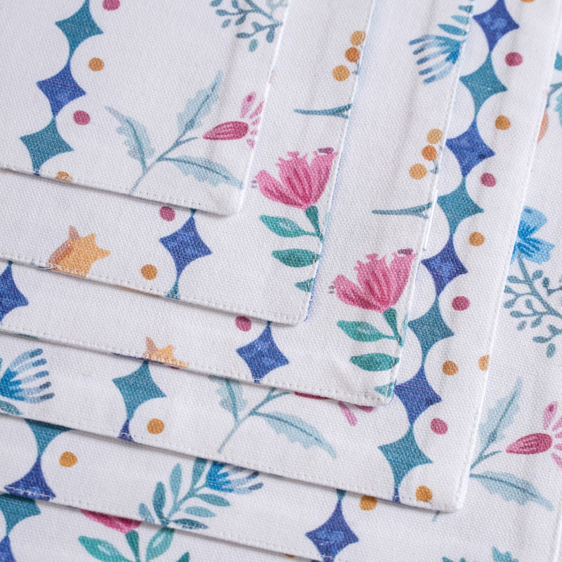 Florina Reversible Table Mat Set Of 6