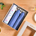 Florina Table Linen Hamper With Napkin Rings