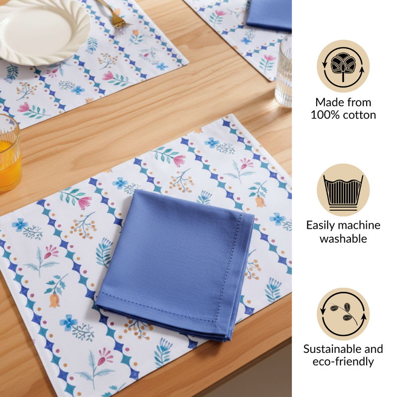 Florina Table Linen Hamper With Napkin Rings