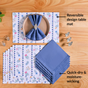 Florina Table Linen Hamper With Napkin Rings