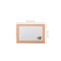 Flosculi Table Placemat Set Of 6 In Peach
