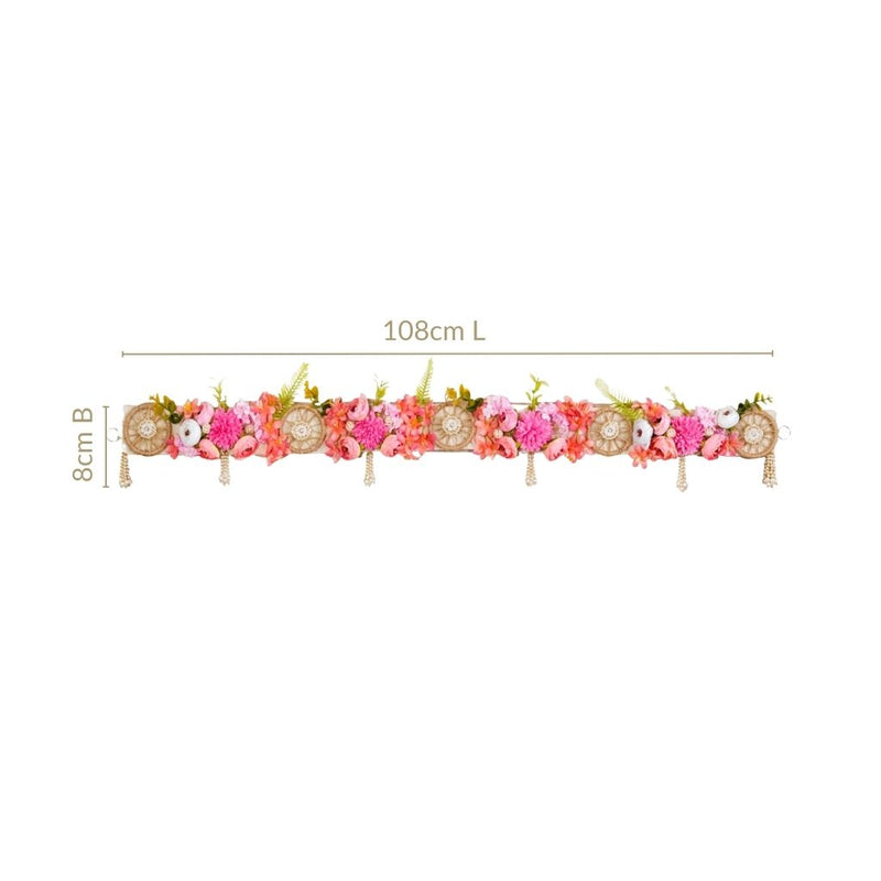 Flower And Pearls Decorative Toran