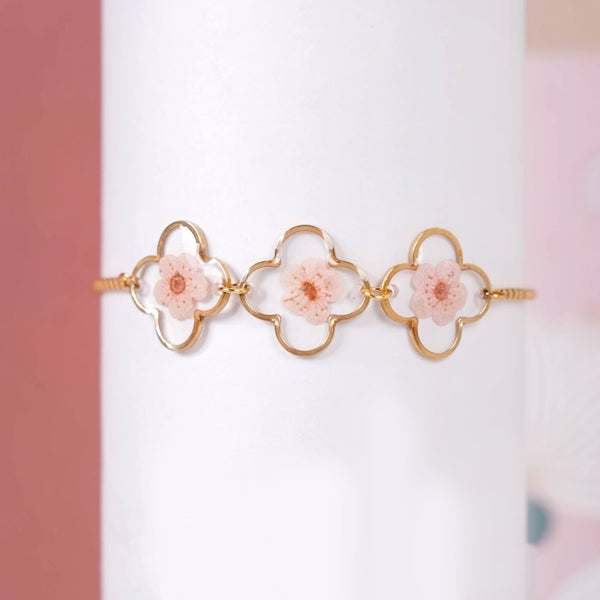 Preserved Blossom Bracelet For Women