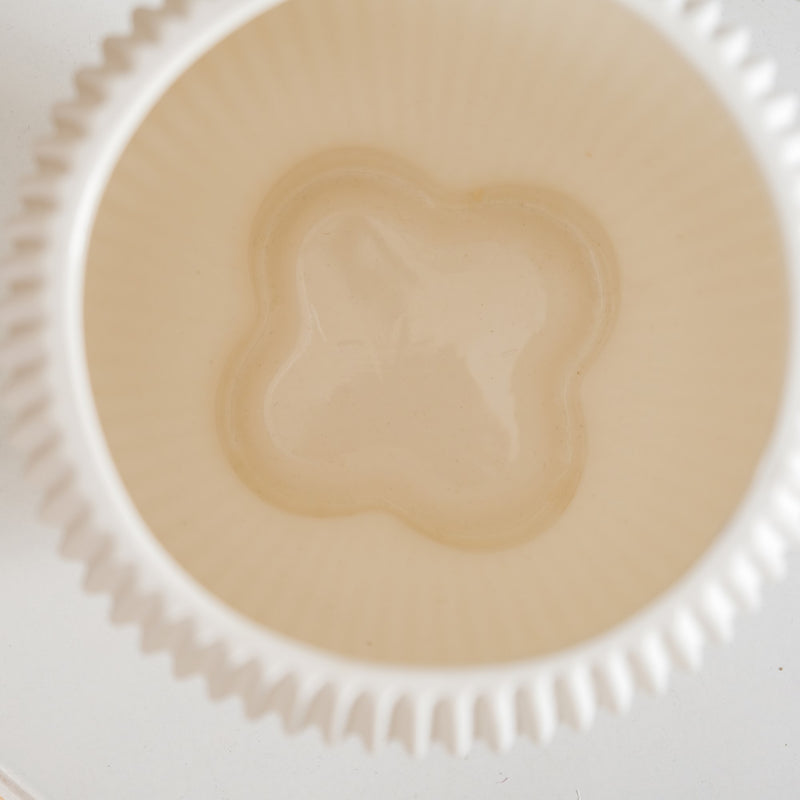 Handmade Fluted Decorative Ceramic Vase - Handmade Decorative Ceramic Flower Vase, Artisan Ceramic Vase, Unique Floral Vase, Handcrafted Flower Vase