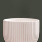 Contemporary Ceramic Pot White- Contemporary Ceramic Pot, White Ceramic Planter, Modern Ceramic Pot, Decorative White Pot