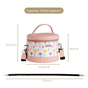 Flowercore Insulated Lunch Bag For Women