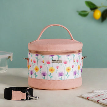 Flowercore Insulated Lunch Bag For Women