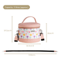 Flowercore Insulated Lunch Bag For Women