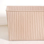 Fluted Balcony Planter Box Taupe