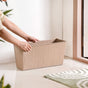 Fluted Balcony Planter Box Taupe