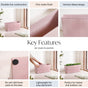 Fluted Indoor Planter Box Pink
