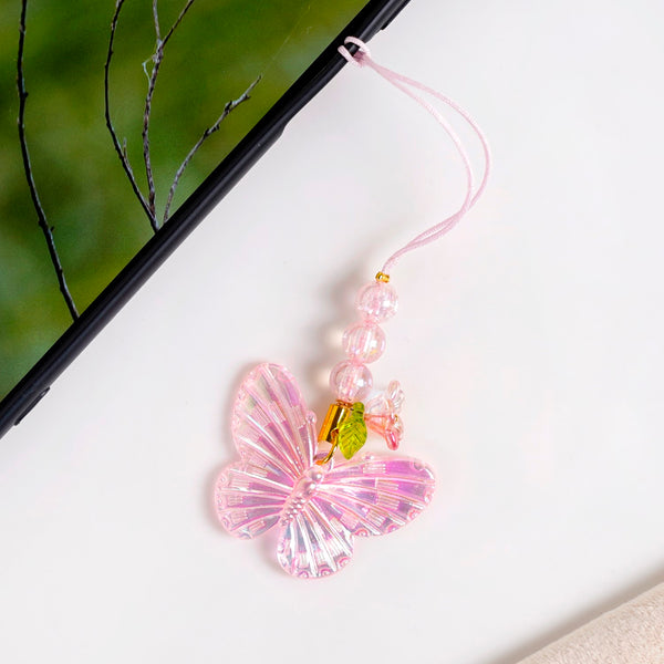 Flutter And Shine Butterfly Phone Charm