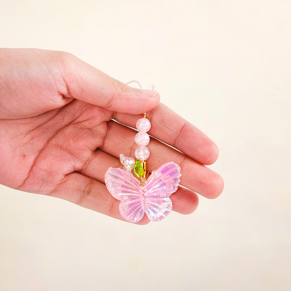 Flutter And Shine Butterfly Phone Charm